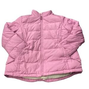 Athletech Ladies Down Filled Puffer Jacket Size Large Pretty In Pink